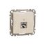 DATA Outlet CAT 6 STP, Sedna Design & Elements, RJ45, Beige thumbnail 4