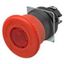 Emergency stop switch, illuminated, 40mm dia, push-lock/turn-reset, IP thumbnail 1