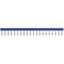 Accessory for PYF-PU/P2RF-PU, 7.75mm pitch, 20 Poles, Blue color thumbnail 1