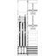 KA4316 Measurement and metering transformer board, Field width: 2, Rows: 0, 1350 mm x 500 mm x 160 mm, IP2XC thumbnail 4