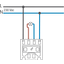 Splashproof two-pole switch 16 AX/250 Vac with screw terminals, grey thumbnail 2