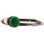 Indicator light, Flat, Cable (black) with non-terminated end, 4 pole, 1 m, Lens green, LED green, 24 V AC/DC thumbnail 4