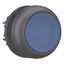 Illuminated pushbutton actuator, RMQ-Titan, Flush, maintained, Blue, Blank, Bezel: black thumbnail 14