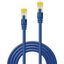 5m RJ45 S/FTP LSZH Network Cable, Blue Cat.6A Plug, Cat.7 raw cable thumbnail 2