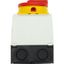 Main switch, T0, 20 A, surface mounting, 3 contact unit(s), 6 pole, Emergency switching off function, With red rotary handle and yellow locking ring, thumbnail 3