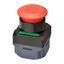 Wireless Mushroom button, dia. 40 mm,  EU frequency 868.3 MHz, Button/ thumbnail 1