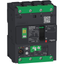 circuit breaker ComPact NSXm B (25 kA at 415 VAC), 4P 4d, 160 A rating Micrologic 4.1 trip unit, EverLink connectors thumbnail 4