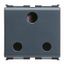 BRITISH STANDARD SOCKET-OUTLET 250V ac - 2P+E 16A - 2 MODULES - PLAYBUS thumbnail 2