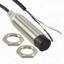 Proximity sensor, inductive, nickel-brass, long body, M18, unshielded, E2B 2349C thumbnail 1