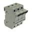Fuse-holder, LV, 30 A, AC 600 V, 10 x 38 mm, CC, 3P, UL, DIN rail mount thumbnail 14
