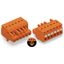 1-conductor female connector push-button Push-in CAGE CLAMP® orange thumbnail 1