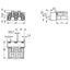 Socket for PCBs straight 3-pole white thumbnail 8