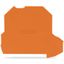 Separator plate oversized upper deck snap-fit type orange thumbnail 2