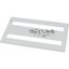 Front cover, +mounting kit, for FAZ, vertical, HxW=400x425mm, grey thumbnail 4