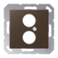 Centre plate f.Hifi socket A562-2MO thumbnail 2