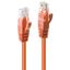 7.5m Cat.6 U/UTP Network Cable, Orange RJ45, M/M, 250MHz, Copper thumbnail 1