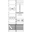 KA4311 Measurement and metering transformer board, Field width: 2, Rows: 0, 1050 mm x 500 mm x 160 mm, IP2XC thumbnail 5