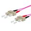 OpDAT patch cord SC-D/SC-D OM4, 1.0 m thumbnail 1