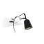 STUDIO BLACK AND CREAM CLIP LAMP thumbnail 1