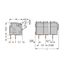 PCB terminal block push-button 2.5 mm² light gray thumbnail 2