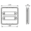 Centre plate for D-subminiature sockets 594-2 thumbnail 2