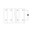 Double-deck PCB terminal block 2.5 mm² Pin spacing 7.5 mm gray thumbnail 2