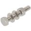 SKS 12x80 A2 Hexagonal screw with nut and washers M12x80 thumbnail 1