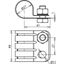 EB connecting element StSt for HVI power Conductor D 27mm thumbnail 2