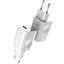 Wall Quick Charger 24W USB QC3.0, White thumbnail 6