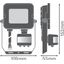 FLOODLIGHT COMPACT SENSOR 10W 840 SYM 100 BK thumbnail 20