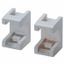 PAIR OF PIPE FITTINGS FOR VERTICAL AND HORIZONTAL COUPLING OF ENCLOSURES - CLIP FIXING TYPE thumbnail 2