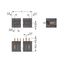 THR male header 1.0 x 1.0 mm solder pin straight black thumbnail 3