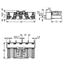 Socket for PCBs straight 5-pole gray thumbnail 4