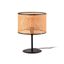 MAMBO BLACK TABLE LAMP RATTAN LAMPSHADE ø320*213*ø thumbnail 1