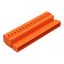 1-conductor male connector CAGE CLAMP® 2.5 mm² orange thumbnail 1