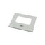 Bottom-/top plate for F3A flanges, for WxD = 425 x 400mm, IP55, grey thumbnail 2