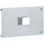 Metal faceplate XL³ 4000 - DPX 1600 draw-out - vert - 24 mod thumbnail 2