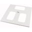 Top plate, F3A-flanges XF, for, WxD=800x600mm, IP55, grey thumbnail 1