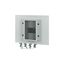 Front plate, NZM4, 4p, fixed, W=800mm, IP55, grey thumbnail 5