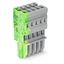 1-conductor female connector CAGE CLAMP® 4 mm² gray, green-yellow thumbnail 1