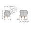 PCB terminal block finger-operated levers 2.5 mm² gray thumbnail 5