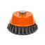 Cup brush M14 85mm for angle grinder M14 (twisted wire) thumbnail 1