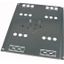 Mounting plate, +mounting kit, for NZM2, vertical, 3p, HxW=600x600mm thumbnail 2
