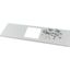 Front cover, +mounting kit, for NZM3, horizontal, 4p, HxW=300x600mm, grey thumbnail 4