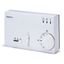 Climate controller 5-30C, AC 230V, 1 changeover contact, neutral zone adjustable, H/K 10A, fan S/M/L 6A, on/off thumbnail 2