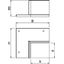 PLM CC 0810 FS Wall connection collar set for corner mounting 85x175x157 thumbnail 2