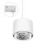 CHLOE AR111 SURFACE MOUNTED GU10 250V IP20 120x85mm WHITE round fixed TRACK thumbnail 5