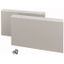 Plinth, side panels for HxD 200 x 400mm, grey thumbnail 1