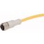 Connection cable, 3p, AC, coupling M12 flat, open end, L=2m thumbnail 1