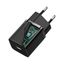 Wall Quick Charger Super Si 30W USB-C QC3.0 PD, Black thumbnail 6